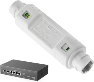 PoE extender Ethernet repeater wit