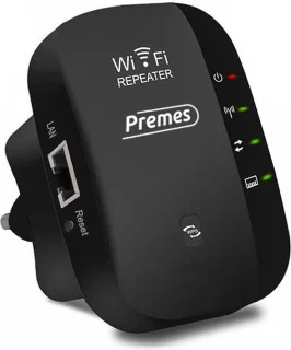 Premes Wifi Versterker Stopcontact met Internetkabel