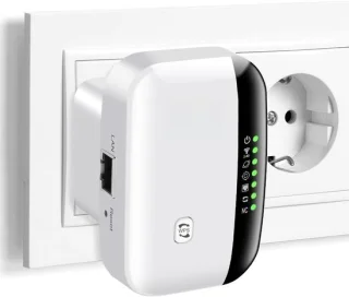 QEVA wifi versterker - wit