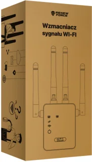 RENEW FORCE WiFi Versterker Z01A 300 Mbps 4 Antennes