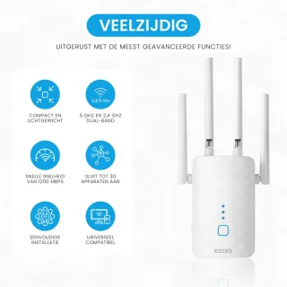 Wat vinden we goed aan de Rheme WiFi Versterker