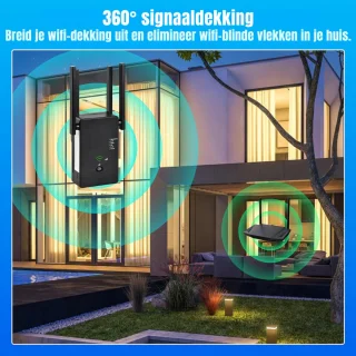 Wat vinden we goed aan de RONN® WiFi Versterker Stopcontact Zwart