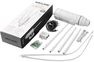 Serolux Wifi versterker dual-band met antennes wit