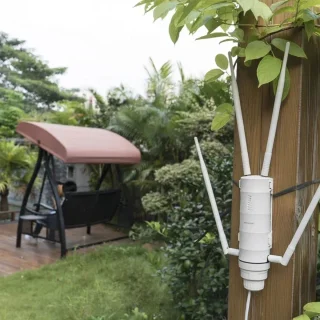Serolux Wifi versterker dual-band met antennes wit