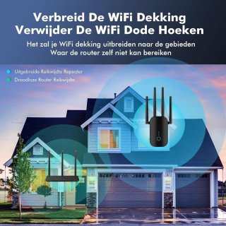Wat vinden we goed aan de SNJY® WiFi Versterker