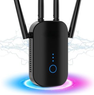 SNJY® WiFi Repeater 1200 Mbps — krachtig bereik in één compacte repeater