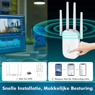 Solacis WiFi-repeater stopcontact