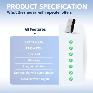 Solacis WiFi-repeater (stopcontact)