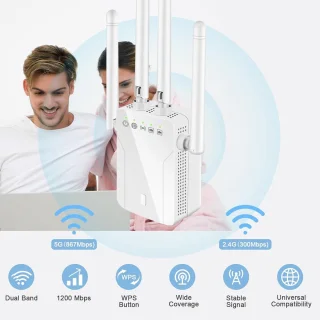 Solacis WiFi-repeater stopcontact