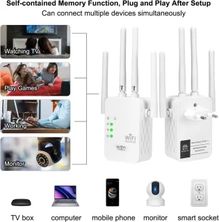 Solacis WiFi Stopcontact Versterker