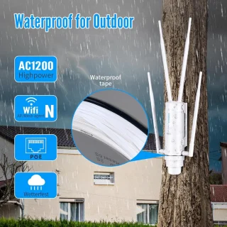 Solacis WiFi-versterker Buiten