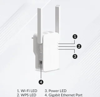 Solacis WiFi Versterker Buiten