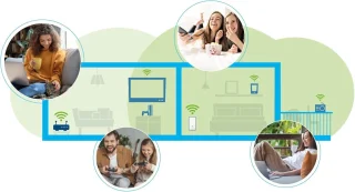 Solacis WiFi Versterker Stopcontact