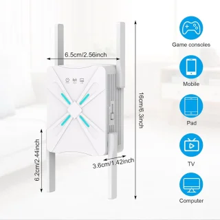 Solacis WiFi Versterker Stopcontact