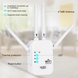 Solacis WiFi-versterker (stopcontact)