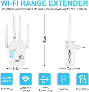 Solacis WiFi-versterker (stopcontact)