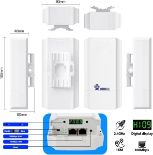 Solacis WiFi Versterker Stopcontact