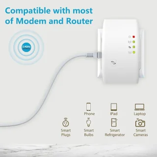 Solacis Wifi Versterker - Stopcontact