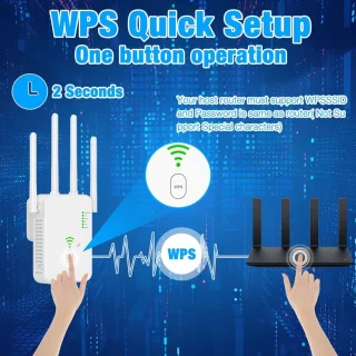Solacis WiFi-versterker (stopcontact)