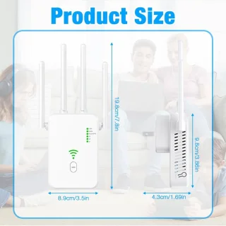 Solacis WiFi-versterker (stopcontact)