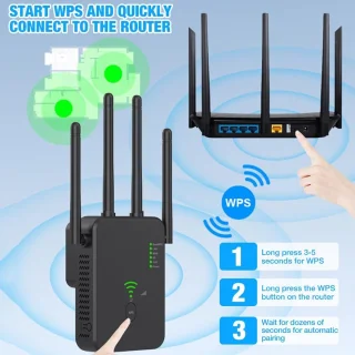 Solacis WiFi Versterker Stopcontact
