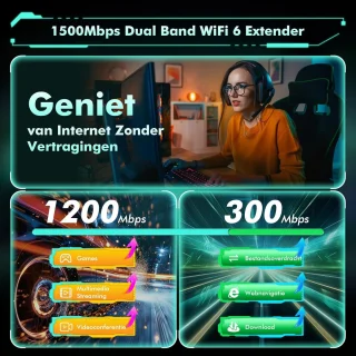 Solacis WiFi-versterker stopcontact