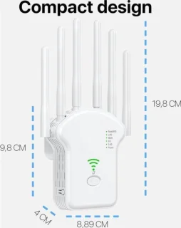 Solacis WiFi Versterker Stopcontact