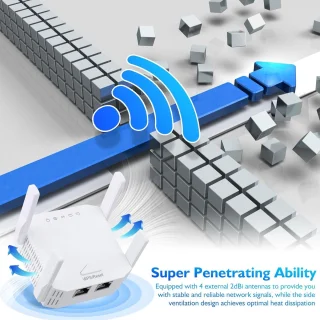 Solacis WiFi Versterker - Stopcontact