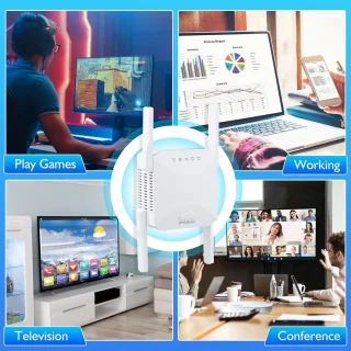 Solacis WiFi Versterker - Stopcontact