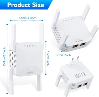 Solacis WiFi Versterker - Stopcontact