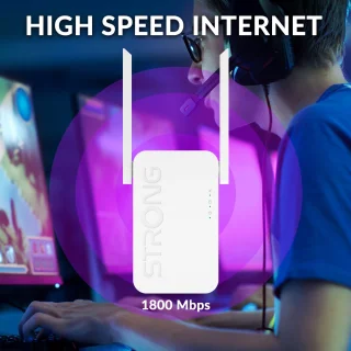 STRONG WiFi Versterker Repeater 6 AX1800