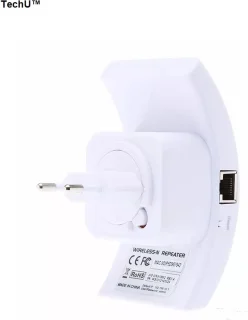 TechU Wifi Repeater 300 Mbps Wit