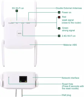 TechU™ WiFi Repeater