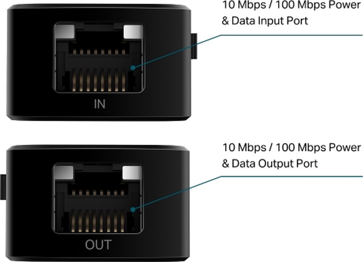 TP-Link Omada TL-POE10E Range Extender Zwart