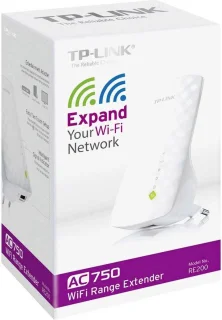 TP-Link RE200 WiFi Repeater 750 Mbps