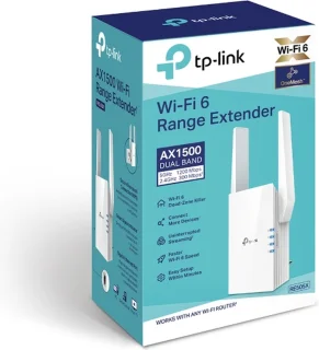 TP-Link RE505X WiFi 6 AX1500 Repeater