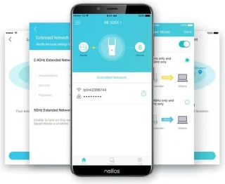 TP-Link RE605X WiFi 6 AX1800 Repeater Range Extender