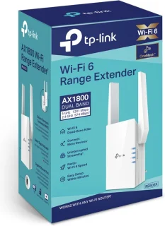 TP-Link RE605X WiFi 6 AX1800 Repeater Range Extender