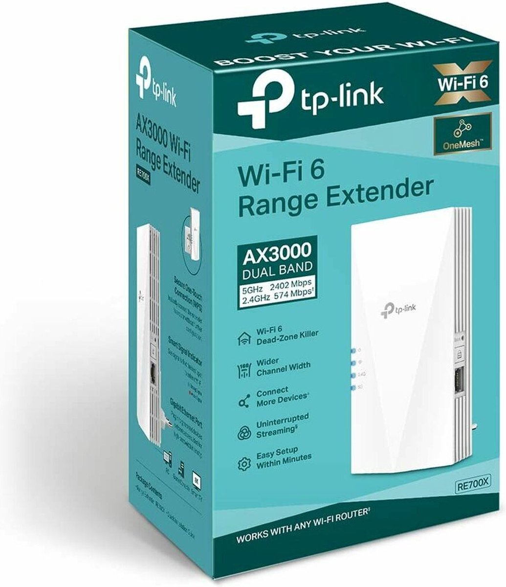Wat vinden we goed aan de TP-Link RE700X WiFi 6 Repeater