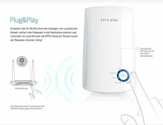 TP-Link WA850RE WiFi Repeater 300 Mbps