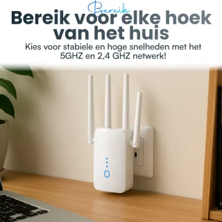 Twenty4seven® WiFi Versterker Stopcontact