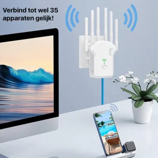 Ultra WiFi Repeater 2024 - WiFi Extender 1200 Mbps