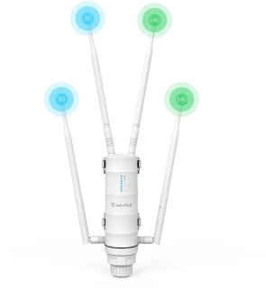 Sterke buiten‑wifi: Vedder House AC1200 Outdoor Range Extender