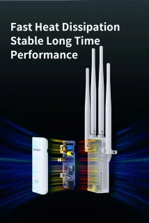 Viatel Comfast CF-WR304S Wifi Repeater Router 300Mbps 2.4GHz