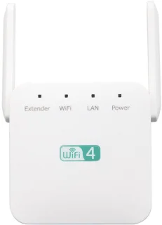 WiFi Extender 300M Dual Band WiFi Signaalversterker Wit