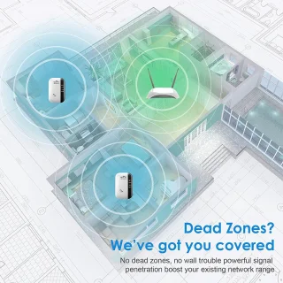 WiFi Extender WiFi Booster Repeater 2640 sqft