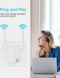 WiFi Repeater 300 Mbps WiFi Versterker Thuis & Kantoor