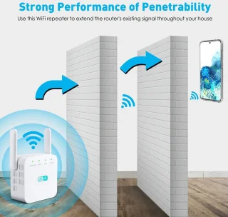 WiFi Repeater 300 Mbps WPS WiFi Extender
