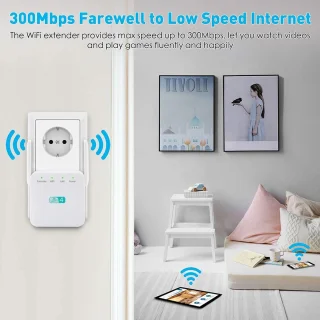 WiFi Repeater 300 Mbps WPS WiFi Extender