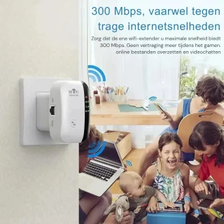 WiFi Repeater 300Mbps Draadloze Signaalversterker EU/US Plug
